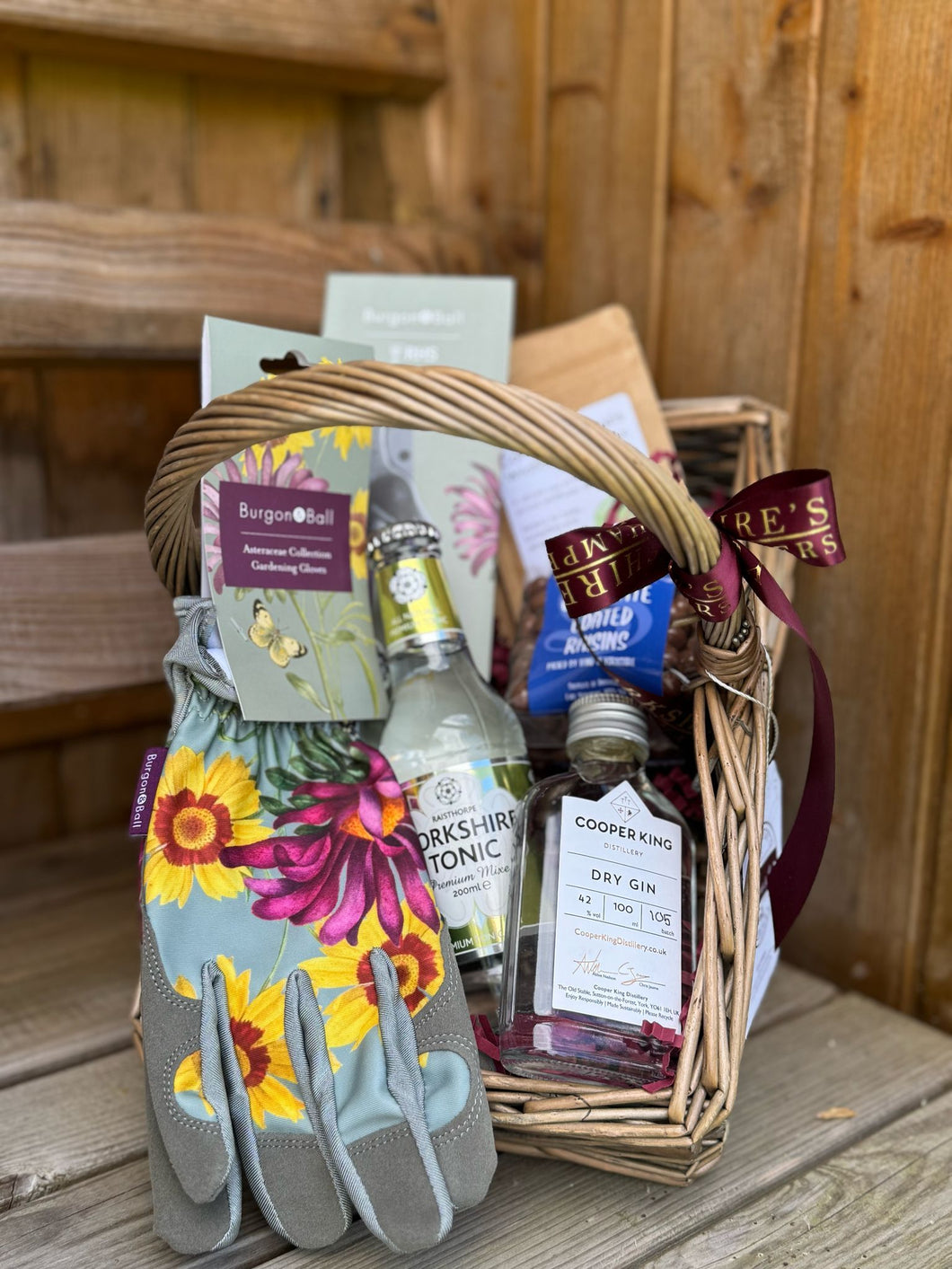 Gardener's Gin Trug Hamper